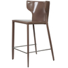 Стул полубарный Austin, кожа капучино