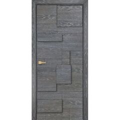 Купить Межкомнатная дверь шпон Берлин дуб седой глухая