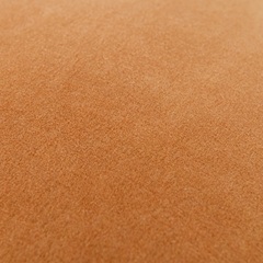 Чехол на подушку из хлопкового бархата коричневого цвета из коллекции essential, 45х45 см