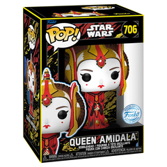 Фигурка Funko POP! Bobble Star Wars Ep 1 TPM 25th Queen Amidala (Retro) (Exc) (706) 77955