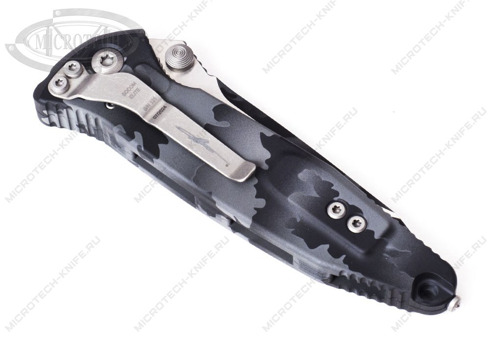 Нож Microtech Socom Elite 161-1UCS Urban Camo Tanto - фотография 