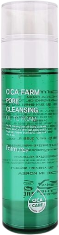 FarmStay Cica Farm Pore Cleansing Oil To Foam Масло-пенка гидрофильное с центеллой азиатской