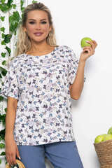 Блуза Маргоша (белая) Б13544-16М LT Collection