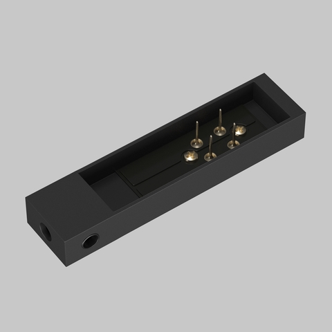 Комплектующие для систем освещения с токоведущими элементами Maytoni Accessories for tracks elasity TRA160C-B