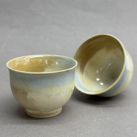 Чашка с градиентом, глина, 80мл