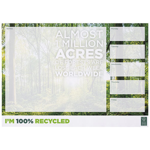 Блокнот Desk-Mate® из переработанной бумаги формата A3