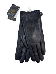 Перчатки. Женские.Материал верха: Кожа теленка. Подклад: Плюш-флис.5 шт в упаковке.