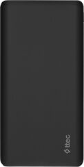 Внешний аккумулятор TTEC PowerSlim S 10000mAh Powerbank (12 in Display Box), черный