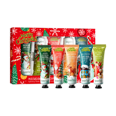 Набор кремов для рук SADOER Moisturizing Hand Cream Set Merry Christmas 5х30 мл