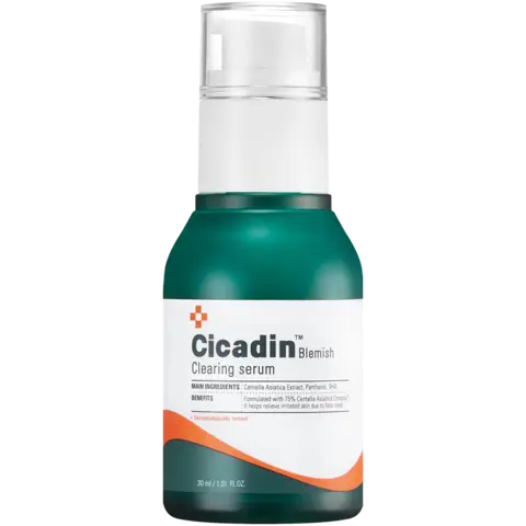 Missha Cicadin Blemish Clearing Serum, 30 ml, Успокаивающая сыворотка для проблемной кожи, 30 мл