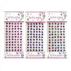 Материал декоративный Alingar "Глазки", d=1 см, 50 шт, круглые, черные и разноцветные, с ресницами, пакет с европодвесом