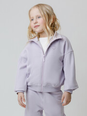 жакет  для девочки  КР 302817/сиреневый 3710 к647