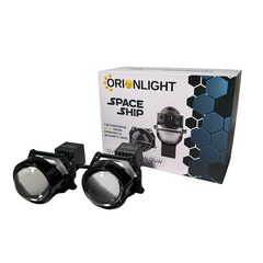 Светодиодные би-линзы ORIONLIGHT SPACE SHIP, 6000K, 3", 54W/74W, 12V