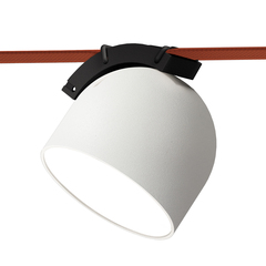 ST451.536.12.2 (аналог ST451.536.12.1) Св-к трек. Белый LED 1*12W 3000K 794Lm Ra90 120 IP20 D100xH107 48V