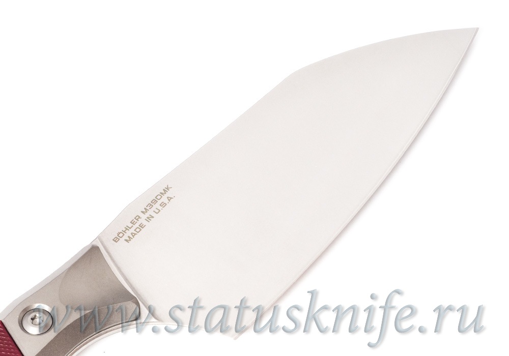 Нож Microtech Kitchen Santoku Bolster Merlot G-10 3200B-10MR