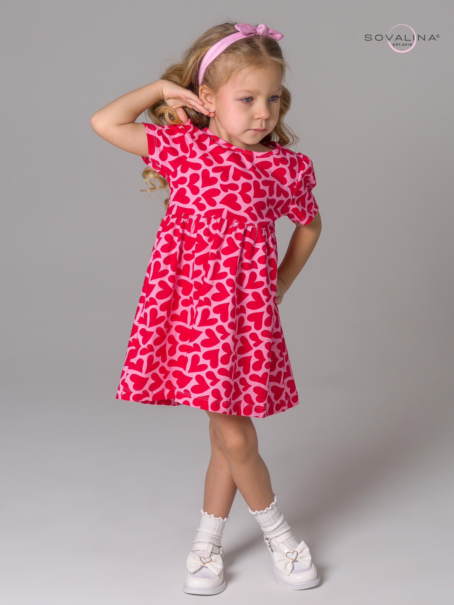 Платье Аленка к/р SG танец сердец
