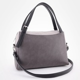 Сумка Саломея 364 мульти итальянский серо-черный