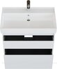 Aquanet 348188 Тумба с раковиной Nova Lite 2.0 60 2 ящ. цв. белый глянец (348188)
