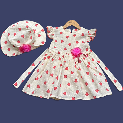 Платье+шляпка д (3-6) 260331-LT2602