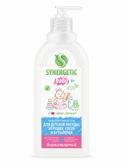 Synergetic Pure & Nature Гель для детской посуды,сосок,игрушек и бутылочек 500мл