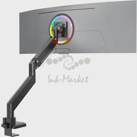 Кронштейн для мониторов Onkron G130 черный 17"-57" макс.27кг настольный поворот и наклон