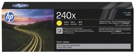 Тонер-картридж HP 240X W2402X Toner желтый для Hewlett Packard LaserJet Enterprise MFP 4801 4701