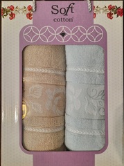 Dəsmal dəsti \ Набор полотенец \ Towel set Soft Cotton