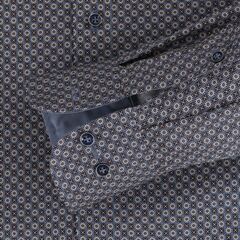 Сорочка мужская Casamoda Comfort Fit 323936000-100 с богатым орнаментом