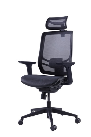 Премиум эргономичное кресло GT Chair InFlex M, черный