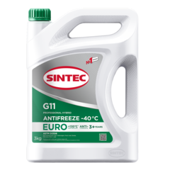 Антифриз SINTEC G11 green c 3кг.