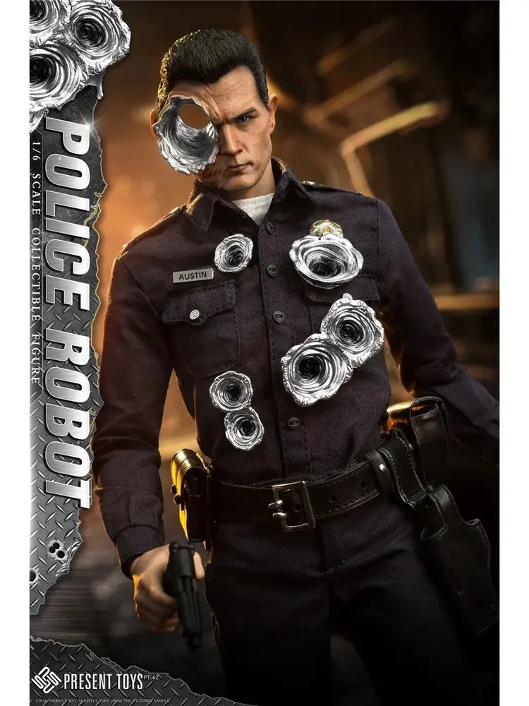 Фигурка T-1000 масштаб 1/6 Терминатор 2 Судный день