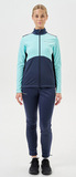 Лыжный костюм Nordski Advance Mint/Blueberry W женский