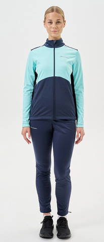 Лыжный костюм Nordski Advance Mint/Blueberry W женский