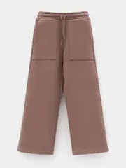 брюки  для девочки  КР 400847/капучино к631