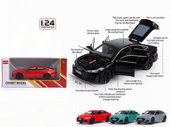 Машина металлическая Ауди А7 в коробке 22 см