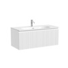 Sancos CD100W Тумба подвесная Code 990х453х400, c одним ящиком с доводчиками, цвет белый