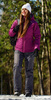 Утеплённая прогулочная лыжная куртка Nordski Motion Iris женская