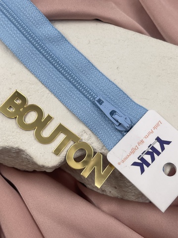 Молния YKK витая небесно-голубой 545