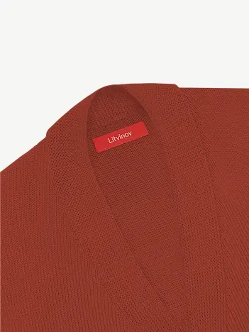 Кардиган с пуговицами из экохлопка