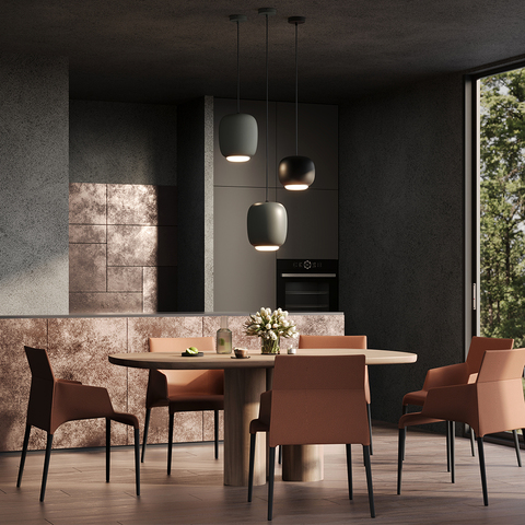 Подвесной светодиодный светильник Maytoni Brio MOD466PL-L12B3K