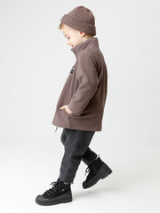 куртка  для мальчика  ФЛ 34025/6 ГР