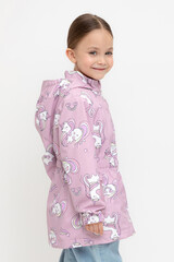 куртка  для девочки  ВК 32118/н/5 УЗГ