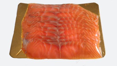 Филе лосося ( Семга ) слабосоленого (нарезка,без консервантов ) упак.