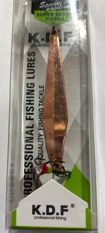44 Блесна зимняя KDF Bergos 130-8008 8,2 гр 70 мм цв copper