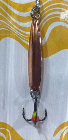 11 Блесна зимняя KDF Minkur 130-8025 2,5 гр 35 мм цв copper