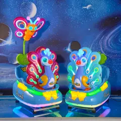 Аттракцион качалка с мультиками «Павлин»