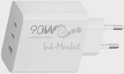 Зарядное устройство XIAOMI 90W HyperCharge Power Adapter(3-Port) EU (BHR087MEU)