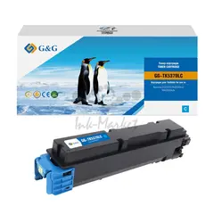 Совместимый картридж G&G GG-TK5370LC (TK-5370C) для лазерных принтеров Kyocera