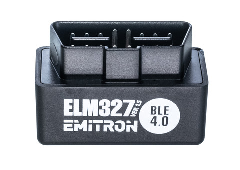 Адаптер автодиагностический EMITRON ELM327 v1.5 BLE 4.0