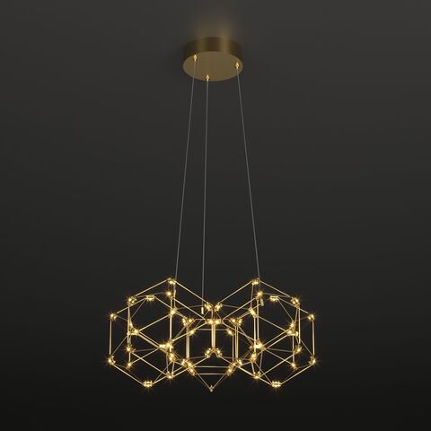 Подвесной светодиодный светильник Uma 90169/5 медь